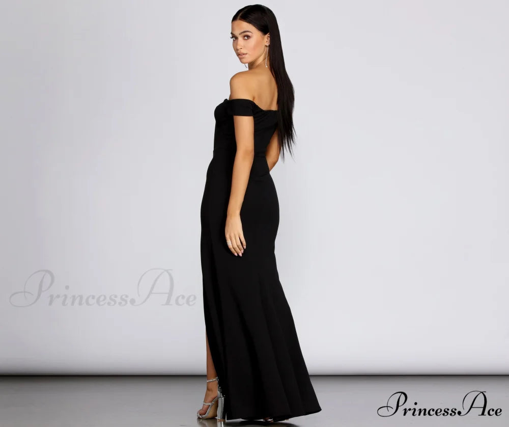 Myra Formal Stylish High Slit Dress