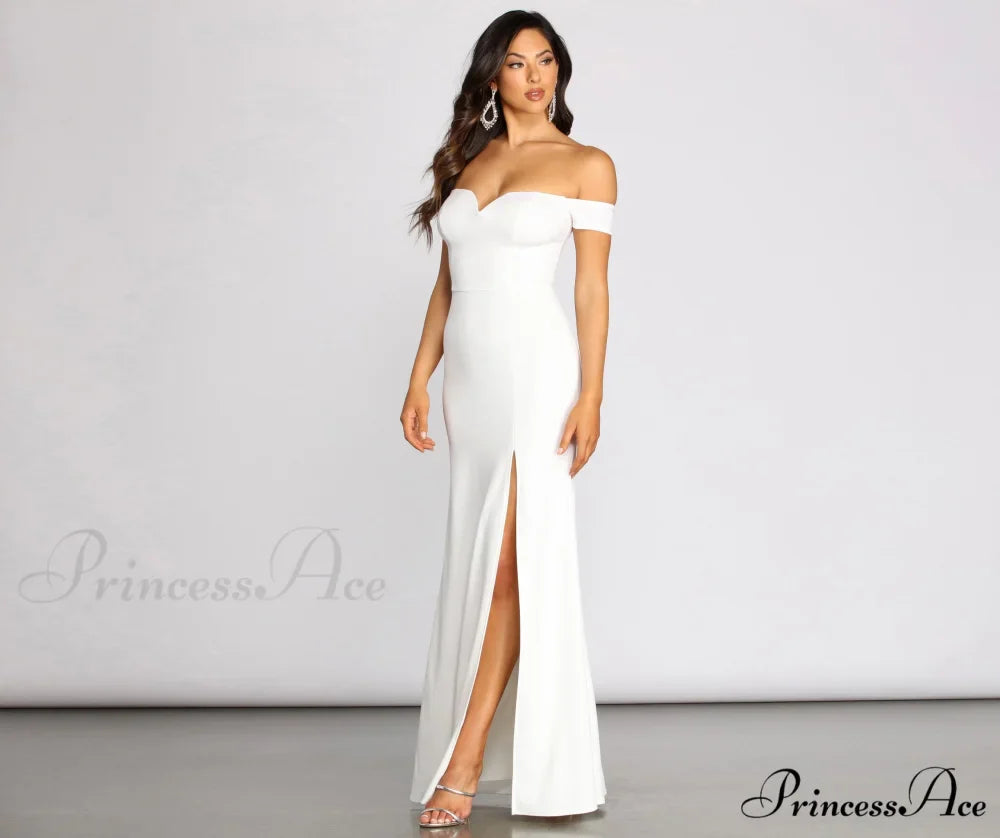 Myra Formal Stylish High Slit Dress