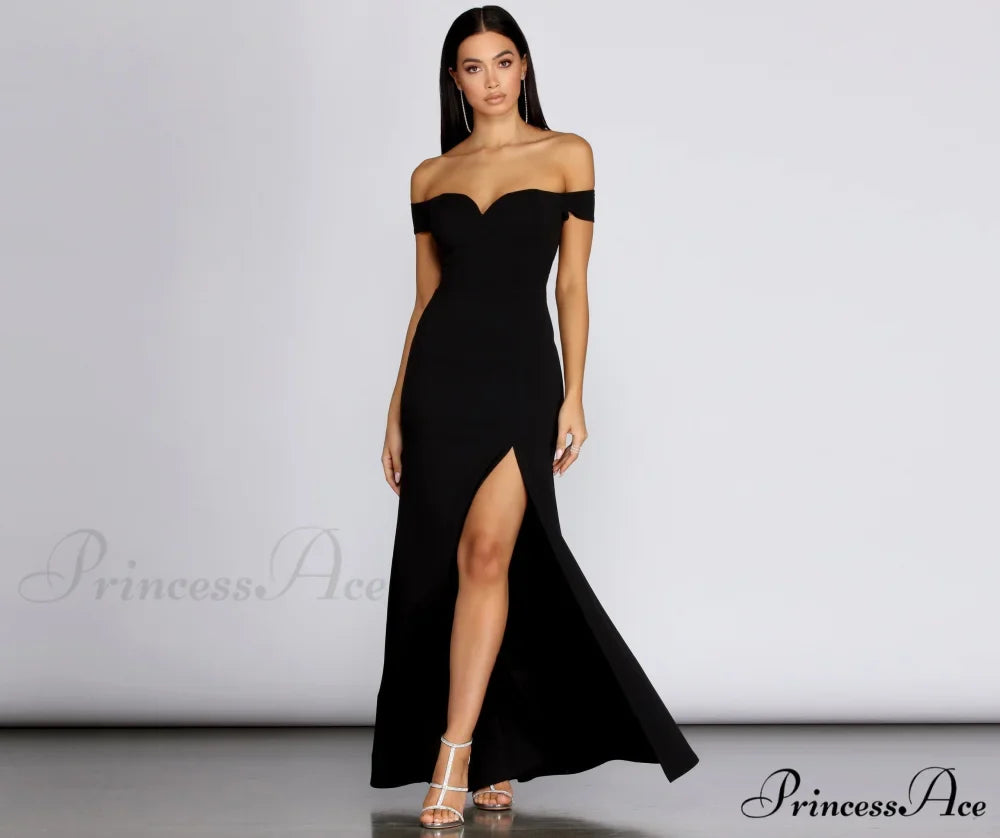 Myra Formal Stylish High Slit Dress