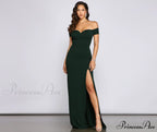 Myra Formal Stylish High Slit Dress
