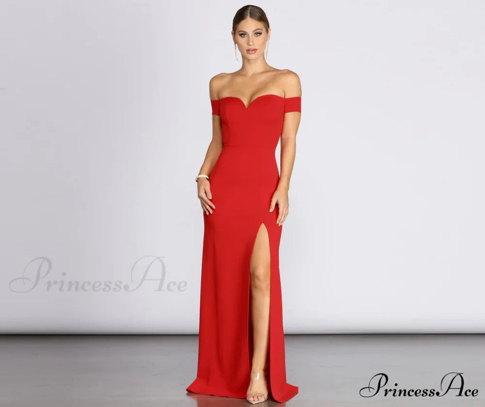 Myra Formal Stylish High Slit Dress