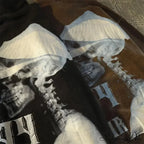 Mysterious Breeze Skull Design Informal Hoodie