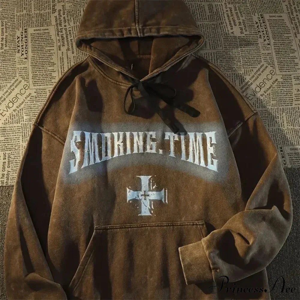 Mysterious Breeze Skull Design Informal Hoodie