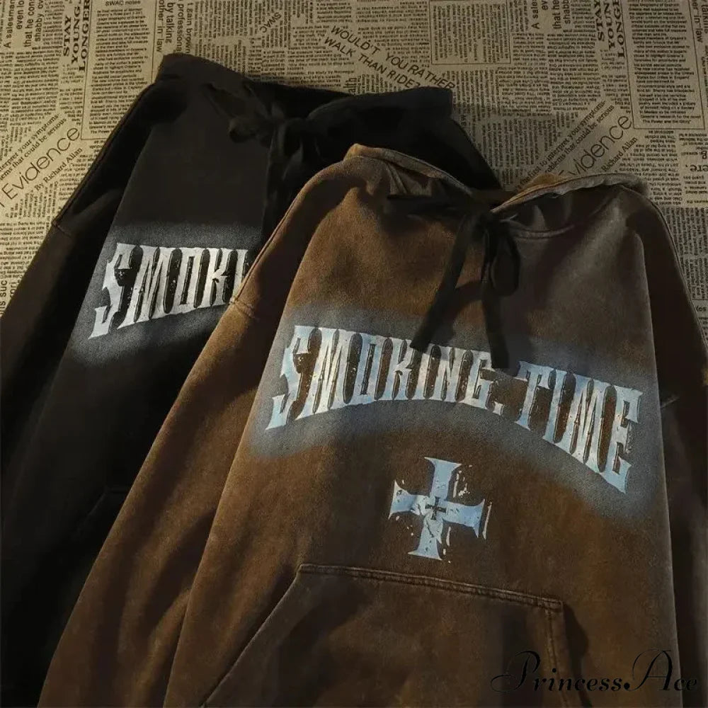 Mysterious Breeze Skull Design Informal Hoodie