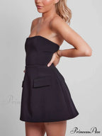 Neckline Ultimate Stylish Strapless Dress