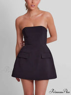 Neckline Ultimate Stylish Strapless Dress