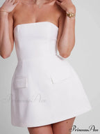 Neckline Ultimate Stylish Strapless Dress