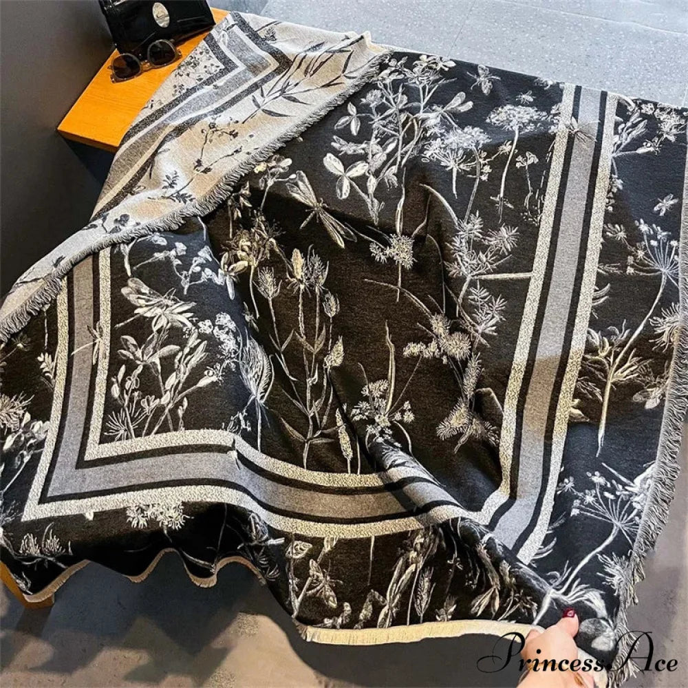 Needlework Cashmere Winter Scarf