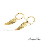 New Arrival Fabulous Feather Shape Pendant Earrings
