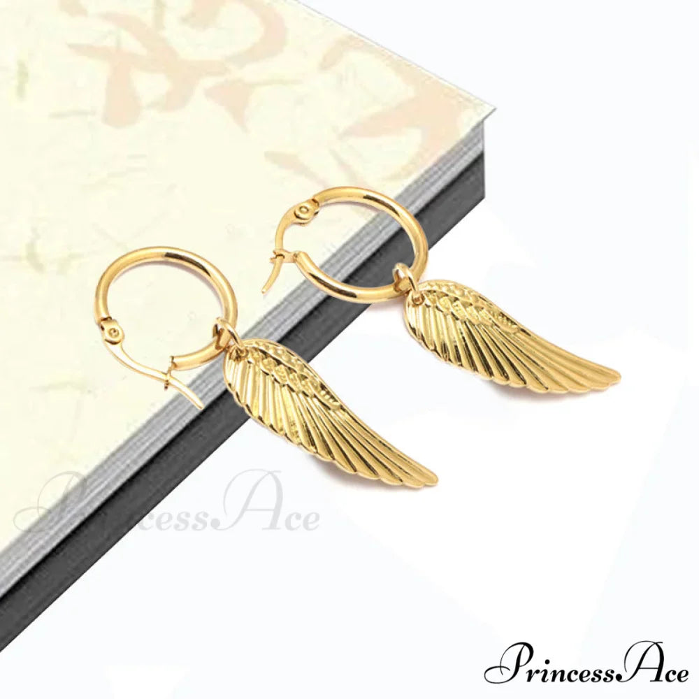 New Arrival Fabulous Feather Shape Pendant Earrings
