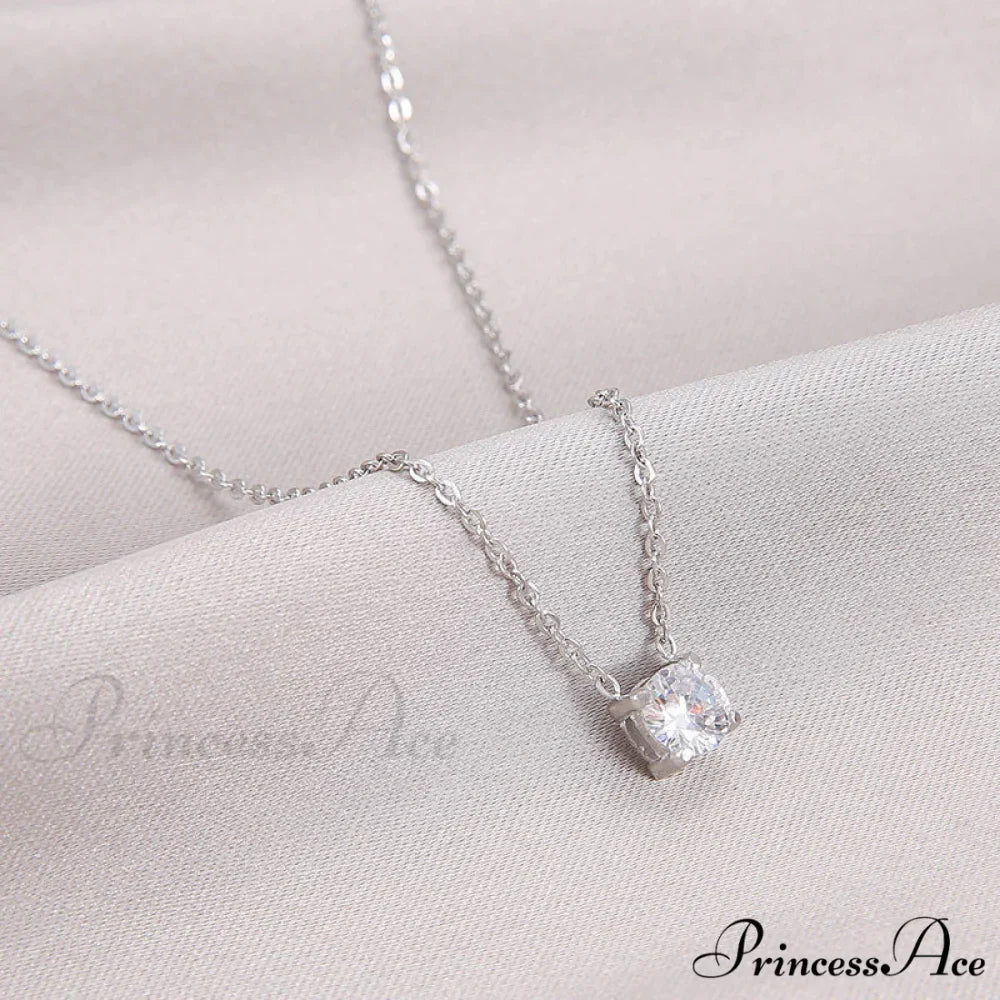 New Arrival Trendy White Diamond Necklaces