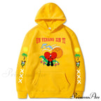 New Bad Bunny Printed Hoodie