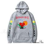 New Bad Bunny Printed Hoodie