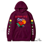 New Bad Bunny Printed Hoodie