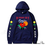 New Bad Bunny Printed Hoodie