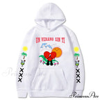 New Bad Bunny Printed Hoodie