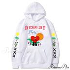 New Bad Bunny Printed Hoodie