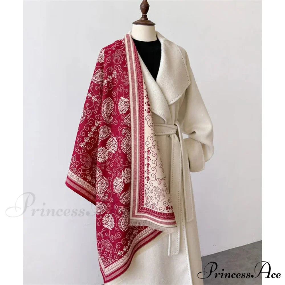 New Cozy Cashmere Oversized Pashmina Scarf