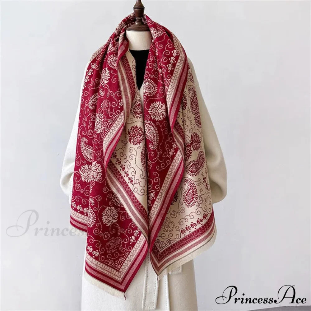 New Cozy Cashmere Oversized Pashmina Scarf