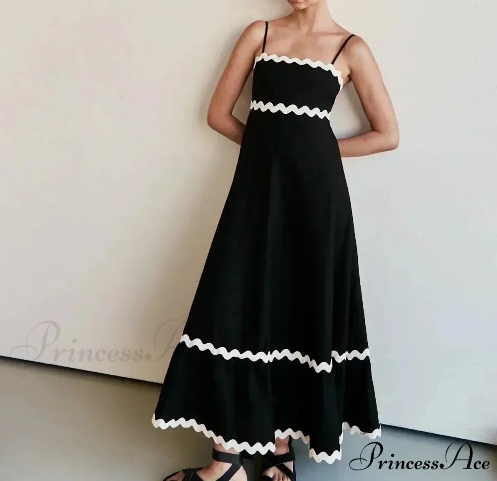 New Fashion Sexy Strapless Strap Women Long Boho Dress