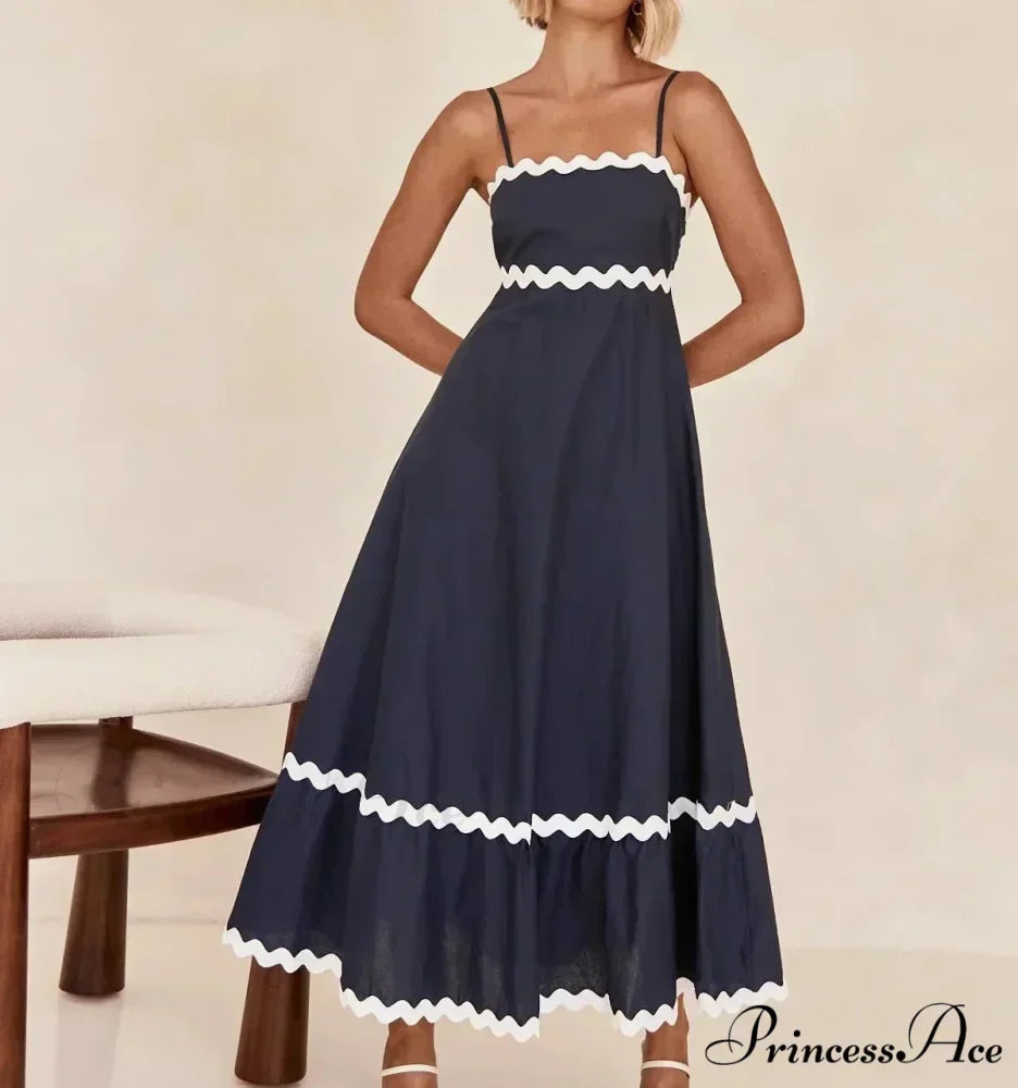 New Fashion Sexy Strapless Strap Women Long Boho Dress