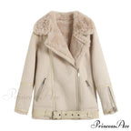 New Faux Leather Double Sided Coat