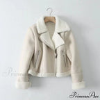 New Faux Leather Double Sided Coat