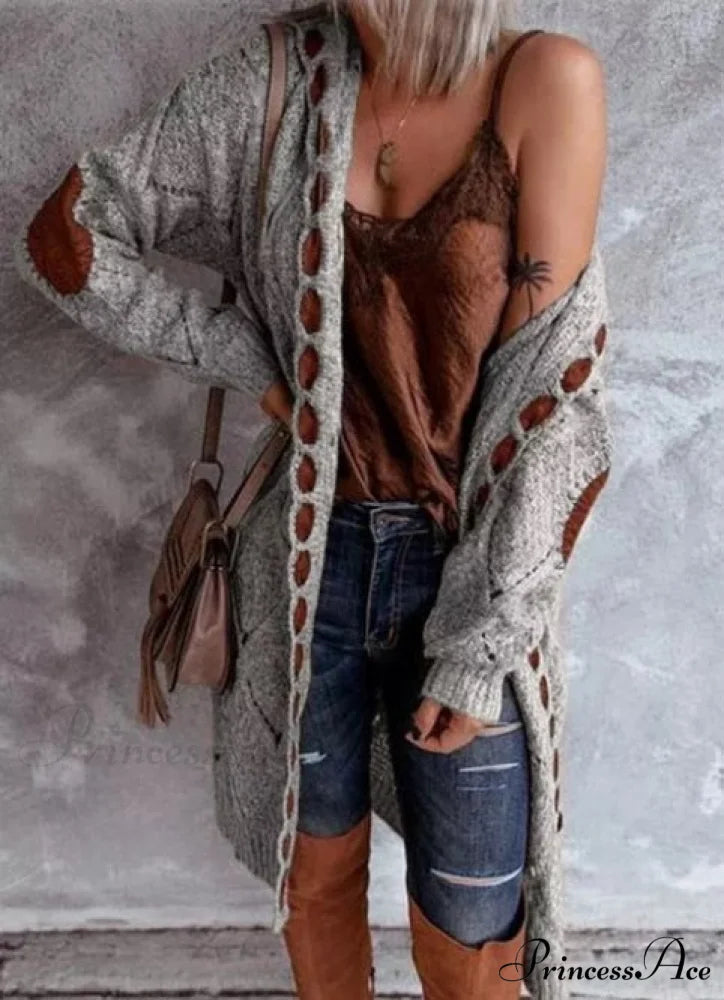 New Hot Selling Long-Sleeved Cardigan Sweater