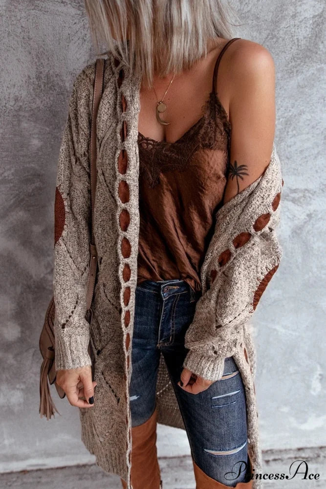 New Hot Selling Long-Sleeved Cardigan Sweater