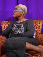 New Knitted Bodycon Fairy Grunge Casual Fashion Maxi Dress