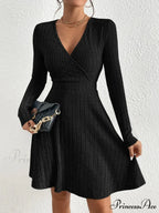 New Thin Attractive Sheath Dress Waist Reducing Short Little Black Dress