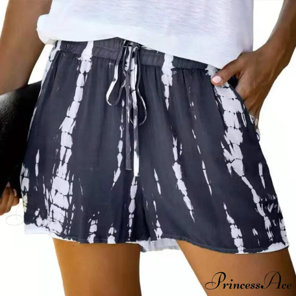 New Tie Dye Print Shorts