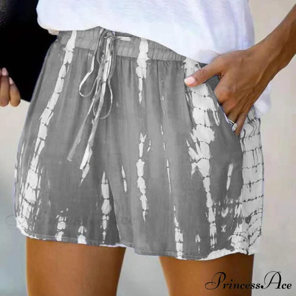 New Tie Dye Print Shorts