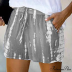 New Tie Dye Print Shorts