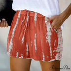 New Tie Dye Print Shorts