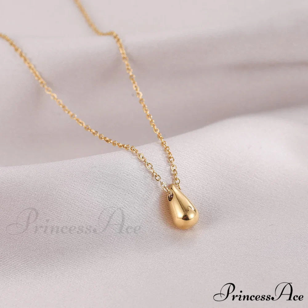 Niche Design Drop-shaped Simple High-end Necklace