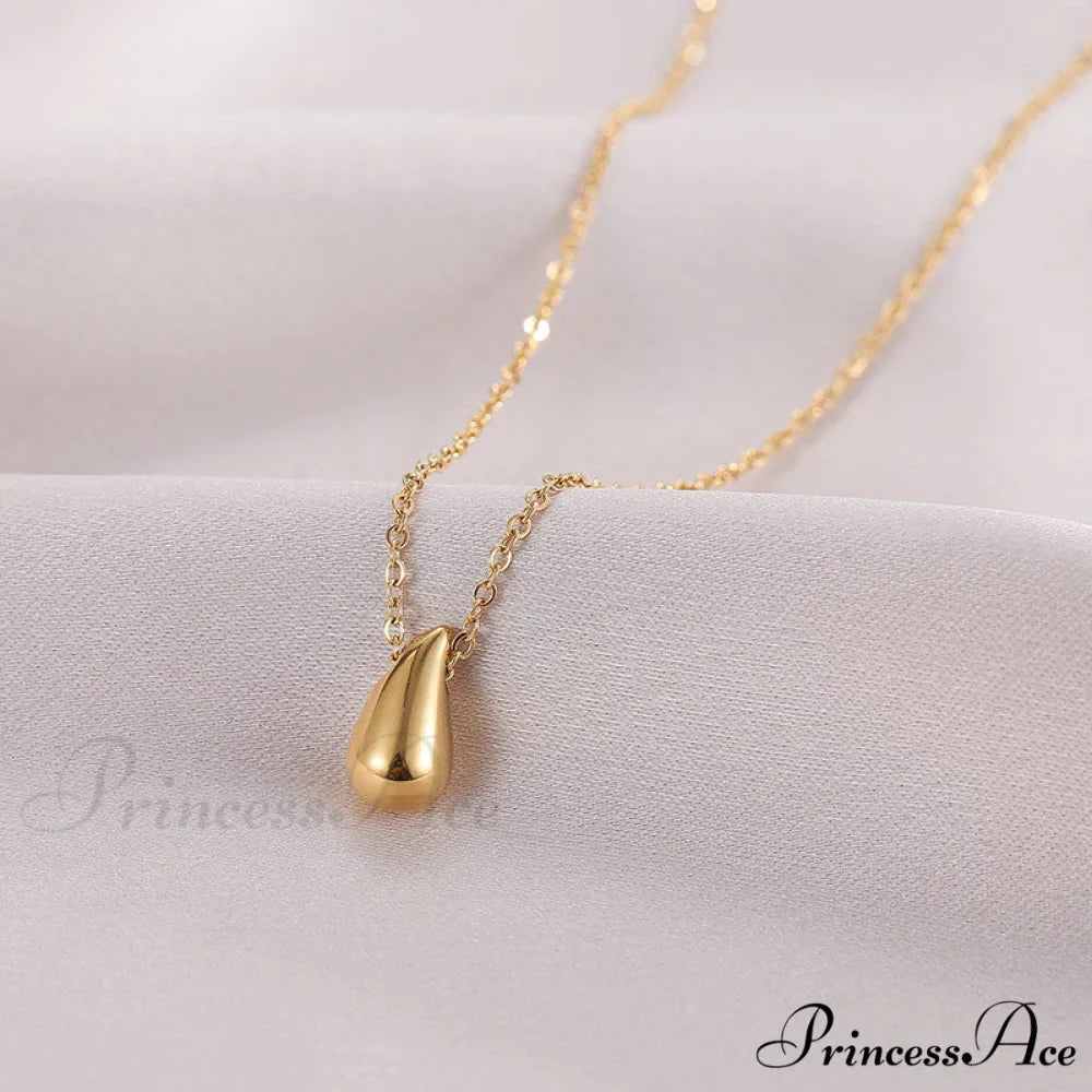 Niche Design Drop-shaped Simple High-end Necklace