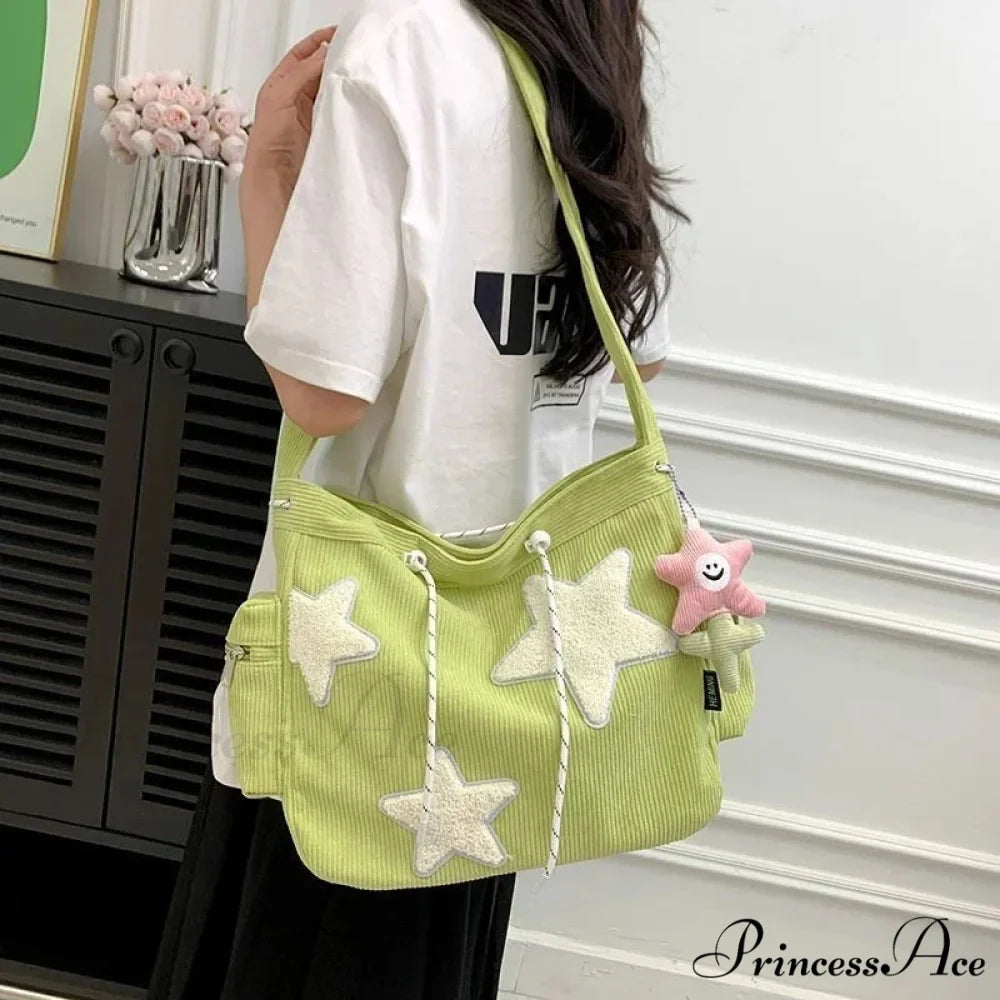 Niche Stylish Corduroy Crossbody