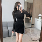 No Going Back Charming Mesh Mini Dress