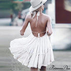 Nomadic Band Backless Free-spirited Dress