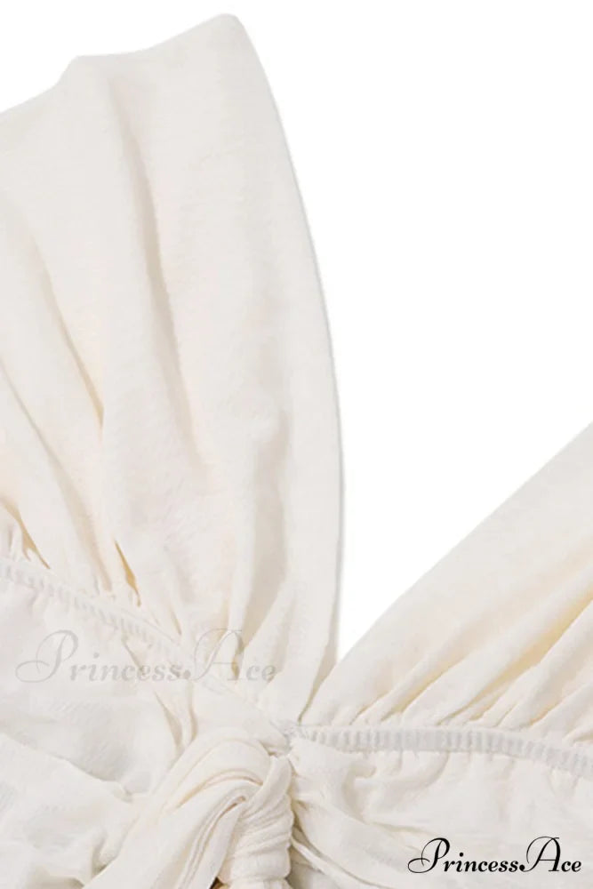 Off Shoulder Corset Dress with Bow