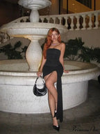 Off-Shoulder Dual Layer Short Dress