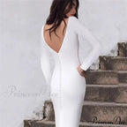 Off-Shoulder Silk Trumpet Bridal Gown