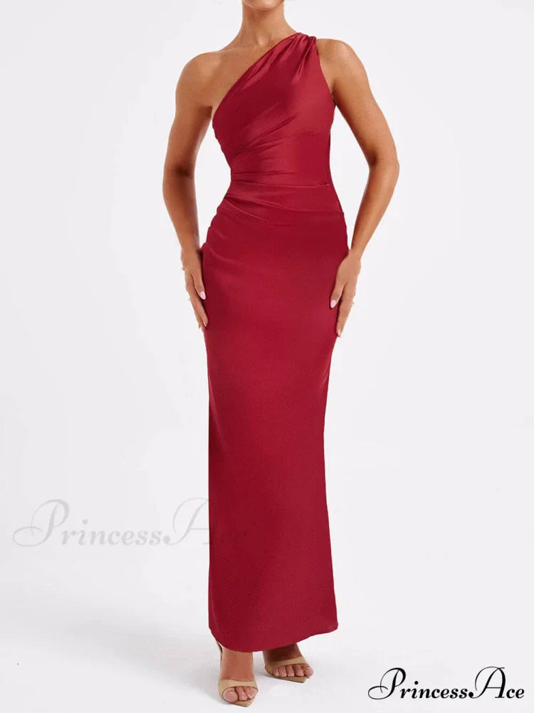 Off-The-Shoulder Elegant Maxi Dress