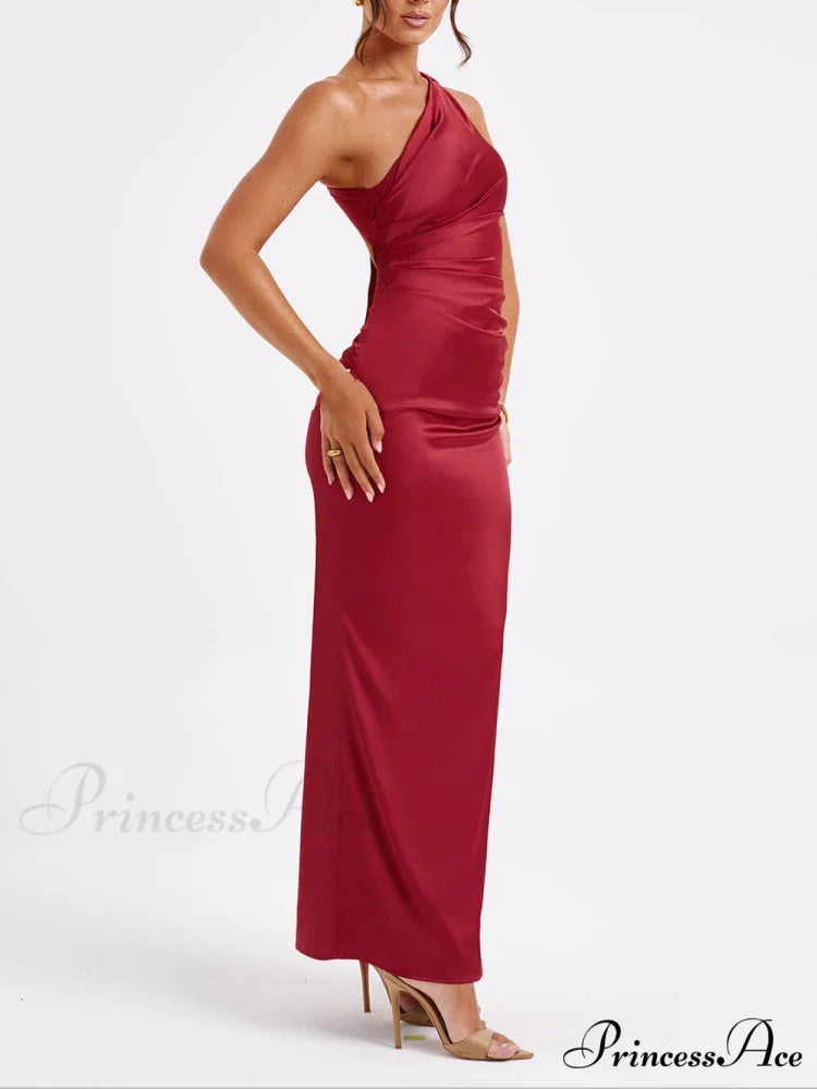 Off-The-Shoulder Elegant Maxi Dress