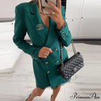 Office Lady Blazer Dress