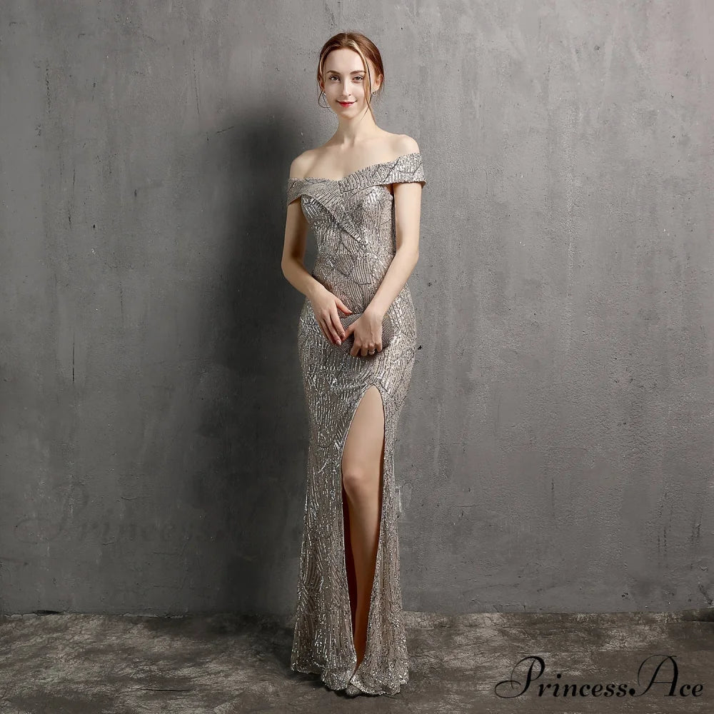 Olivia Formal Stylish Glitter Dress