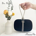 Opulent Crimson Velvet Gem Handle Evening Wedding Tote Handbag