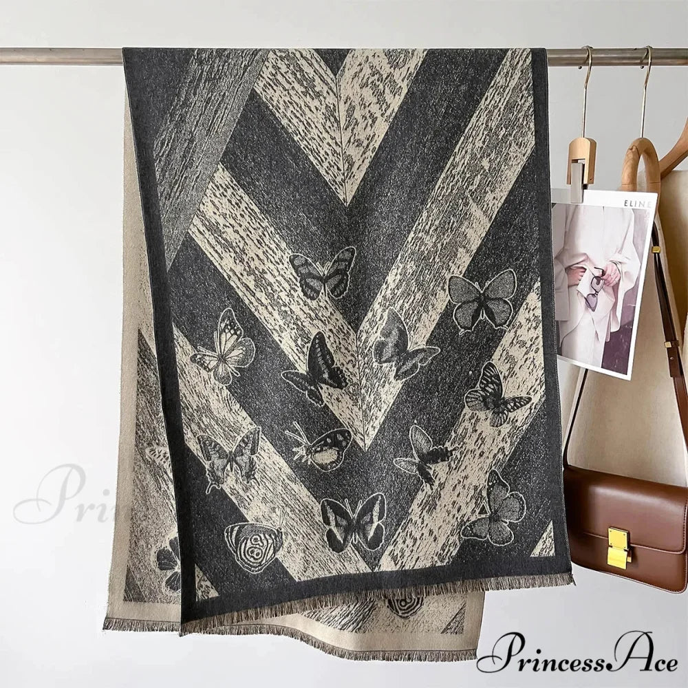 Opulent Dense Blanket Cashmere Winter Scarf