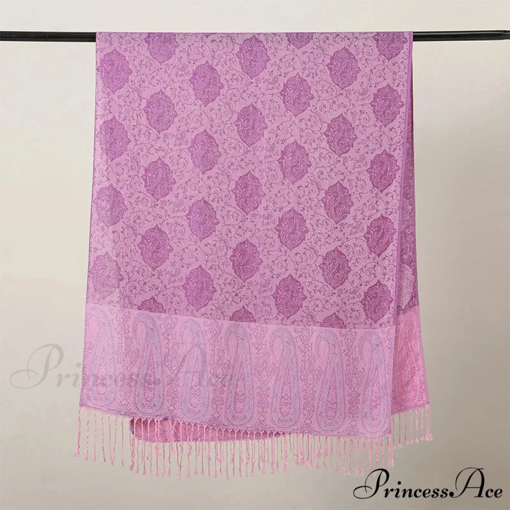 Opulent Fall Cashmere Pashmina Wrap Scarf